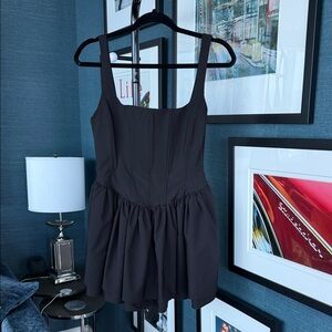 Zara Black Sleeveless Dress